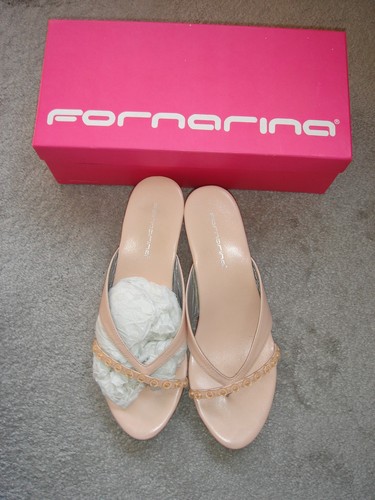 Fornarina pale pink mules - pale,