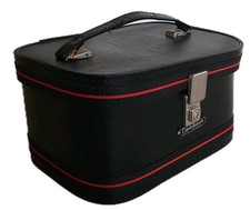 Vintage Vanity Case Black Red