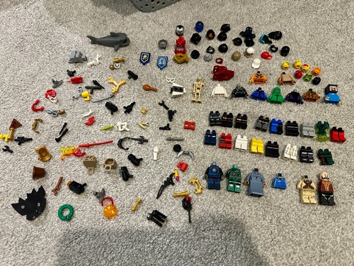 Lego minifigure spare parts - lego,