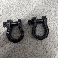 Flatdog recovery shackles x2  bow shackles extreme shackles 8 tone 