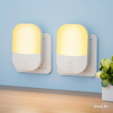 Detake - 2 Pack Plug in Night