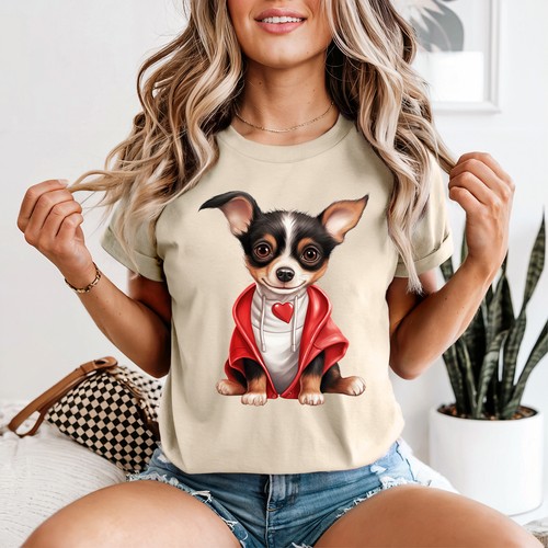 Cute chihuahua womens shirt - cute,