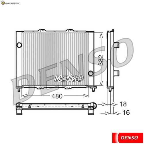 Cooling module drm23099 for - cooling,