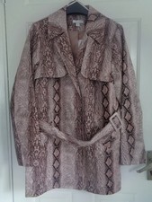 ladies Topshop 3/4 rain mac