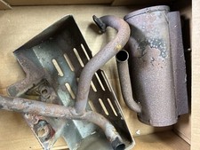 Exhaust For GCV530 Engine V Twin Ride On Tractor Countax C600H Exhaust Complete