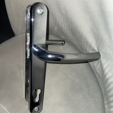Chrome UPVC External Door Handle Set