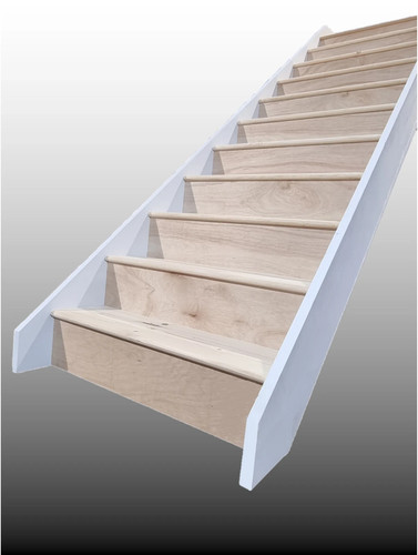 Flat packed staircase 2600mm - flat,