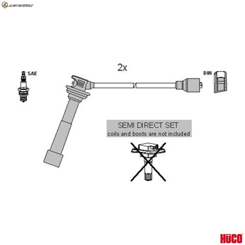 Ignition lead set - ignition, 134987