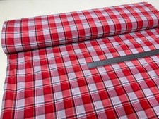 Tartan  CHECK COTTON fabric