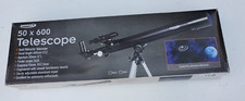 Telescope F60050 by Zennox Focal Length 600mm f/12 & Adjustable Aluminium Tripod