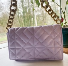 Zara Quilted Shoulder Bag With
