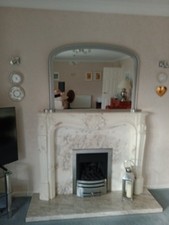 Beautiful John Lewis Overmantel Mirror.