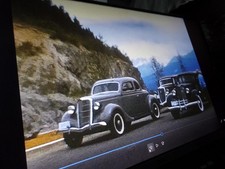 OLD AUTOS CARS CANADA BORDER