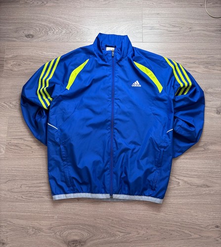 Adidas royal blue windbreaker - adidas,