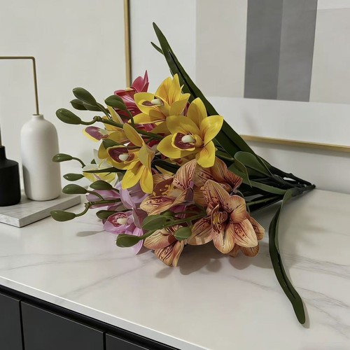 Cymbidium orchid artificial - orchid,