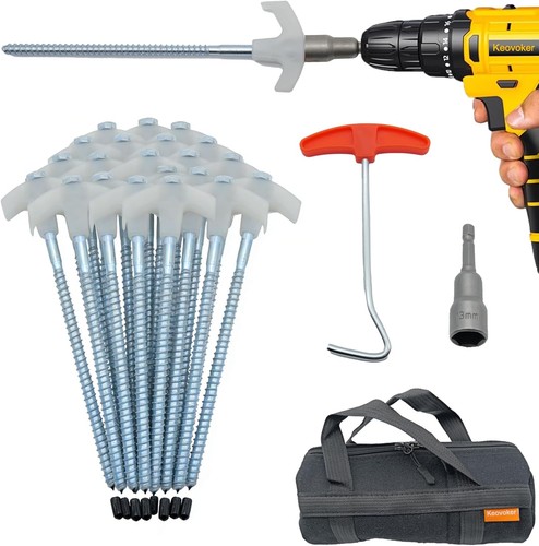 Pack screw tent stakes - tent,