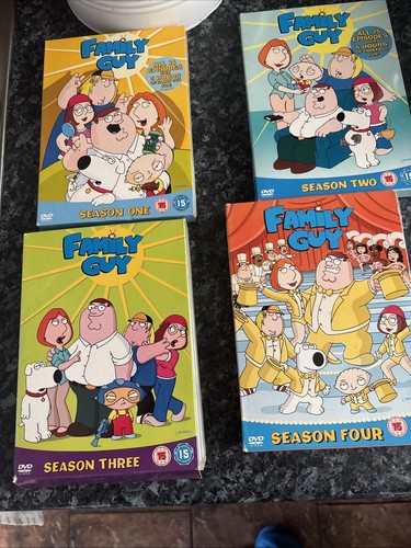 Family guy series 4 dvds - family,