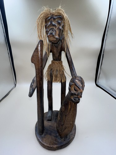 African tribal warrior man - african,