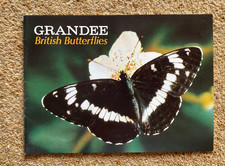CIGAR CARDS JOHN PLAYERS, GRANDEE, BRITISH BUTTERFLIES, EMPTY ALBUM
