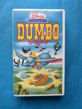 Disney Dumbo VHS - Animated Movie 1941 - Walt Disney Classics