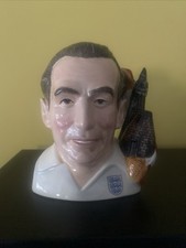 Sir Stanley Matthews Collection - Toby Jug, Programmes and Tribute Newspapers