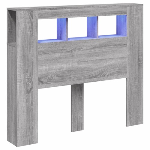 Led headboard bed - led, header