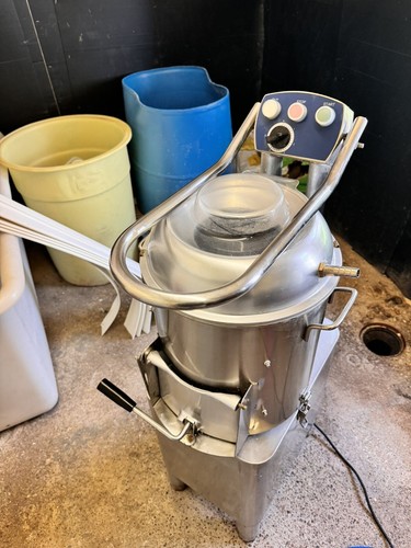 Potato rumbler full working - full,