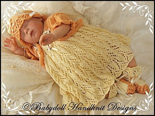 Reborn doll baby knitting - doll,