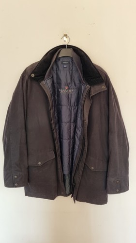 Gant coat charcoal - gant,