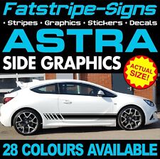 to fit VAUXHALL ASTRA GRAPHICS STICKERS STRIPES DECALS VXR OPEL SRI TURBO GSI