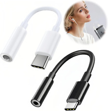 USB C to 3.5mm Audio Adaptor Jack Adapter Type C to 3.5mm Headphone Aux Digital
