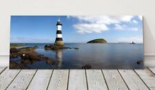 Penmon Point lighthouse canvas print Anglesey menai straits framed picture