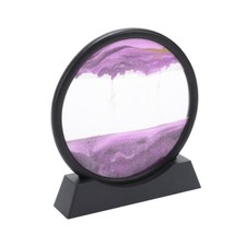 3D Moving Sand Art Picture Hourglass Glass Quicksand Painting Deep Sea Sandscape