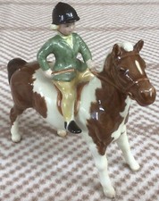 Paint Pony Beswick Rider Pony Club Little Girl Rider