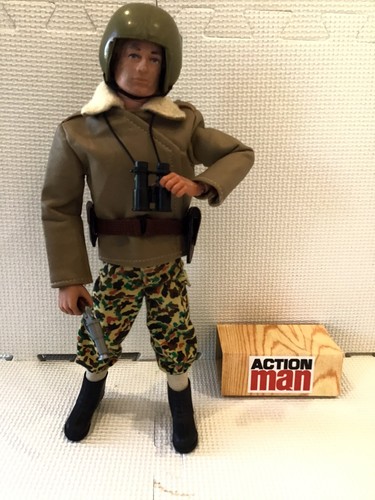Palitoy action man - man, car