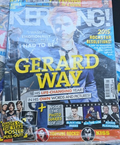 Kerrang magazine issue 1549 - issue,