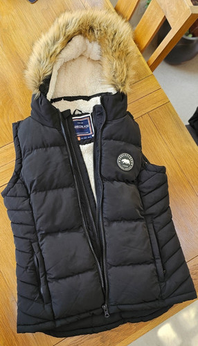 Ladies black fleece - black, lined