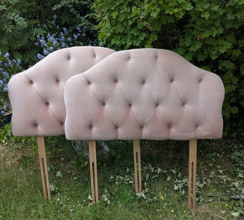 Vintage 79s pair - pale, dusky