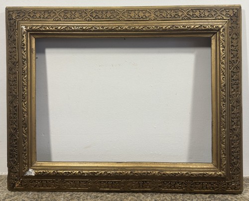 Antique gilt frame with - antique,