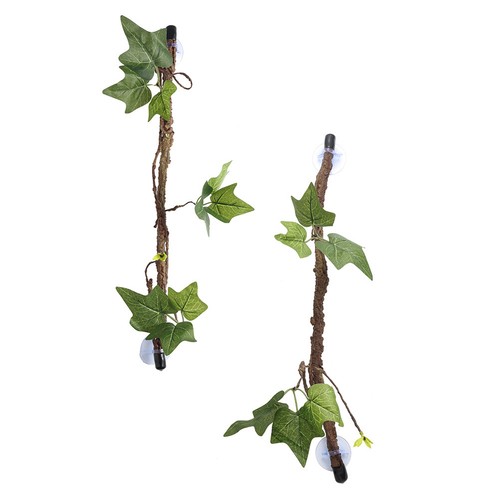 2pcs reptile jungle vines bend - 2pcs,