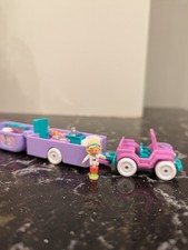 Vintage Polly Pocket On The Go Vets with Polly Figure Bluebird Toys