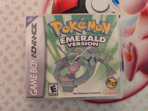 Pokemon emerald game boy - game,