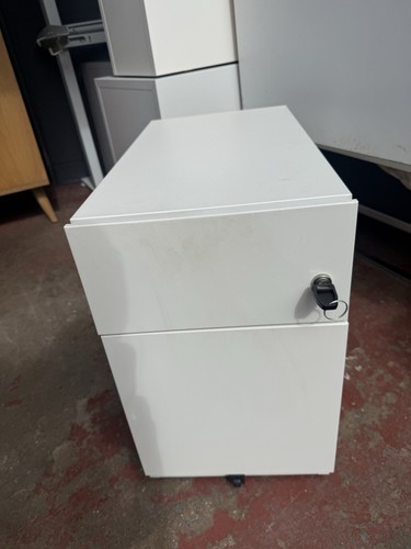 White metal slim - slim, desk