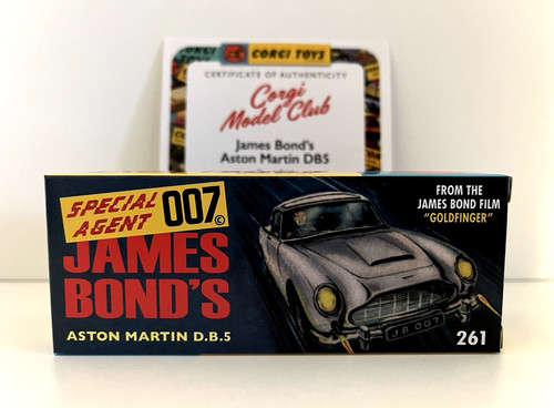 Corgi model club 261 gold - club,