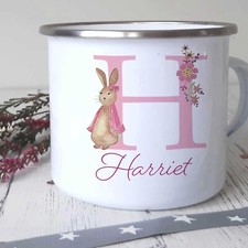 Personalised Enamel Camping