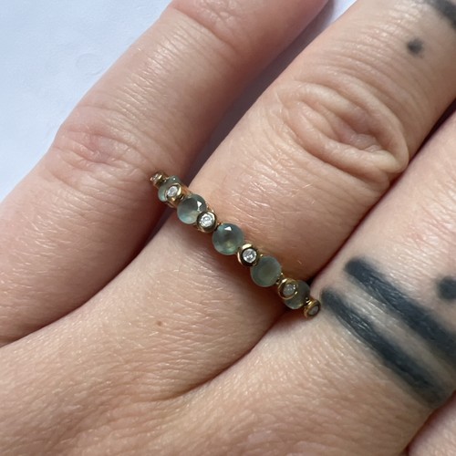Alexandrite diamond ring - ring,