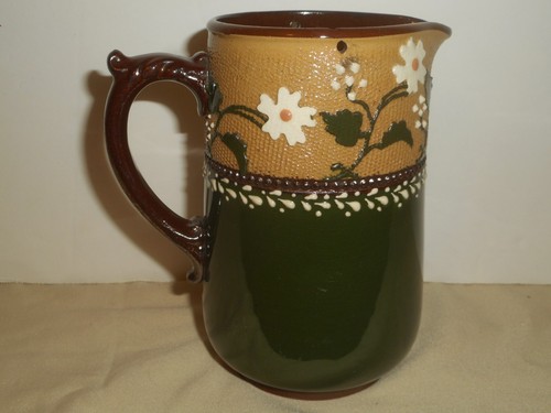 1900s redware pottery - pottery, syrup