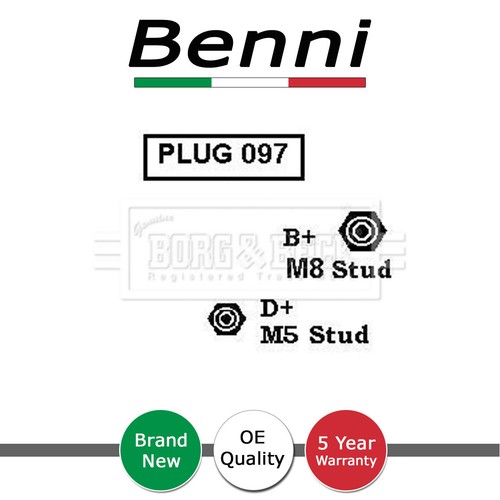 Alternator benni fits - fits, peugeot
