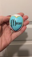 Hand Painted pebble "Mum"