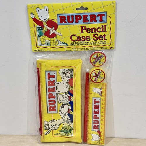 Vintage rupert bear pencil - bear,